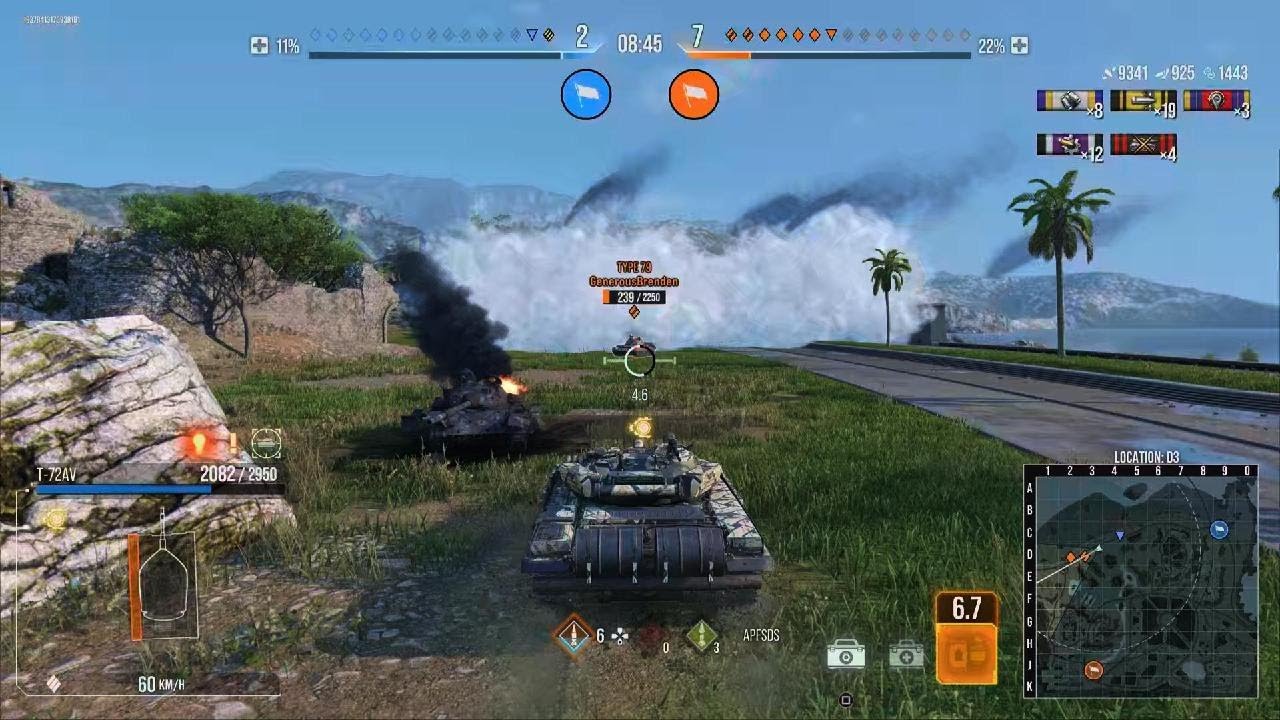 BOTS T-72AV Azure Coast