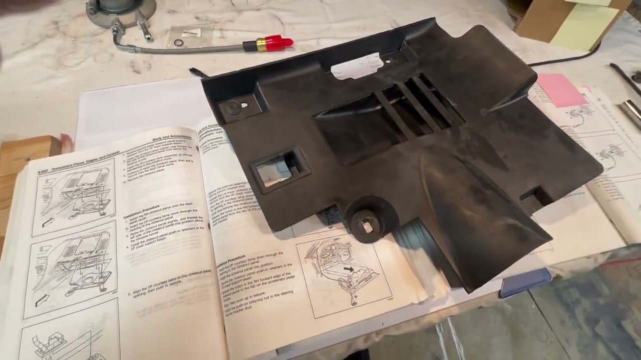 Tip #1 for installing or removing a clutch master cylinder on a 2003 C5 Corvette ZO6