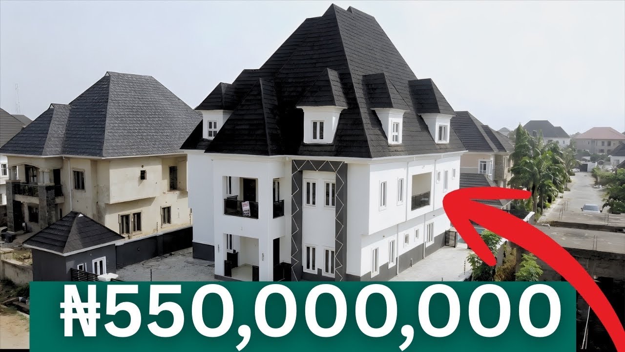I Toured A ₦550M 6-Bedroom LUXURY DUPLEX With Swimming Pool & Penthouse