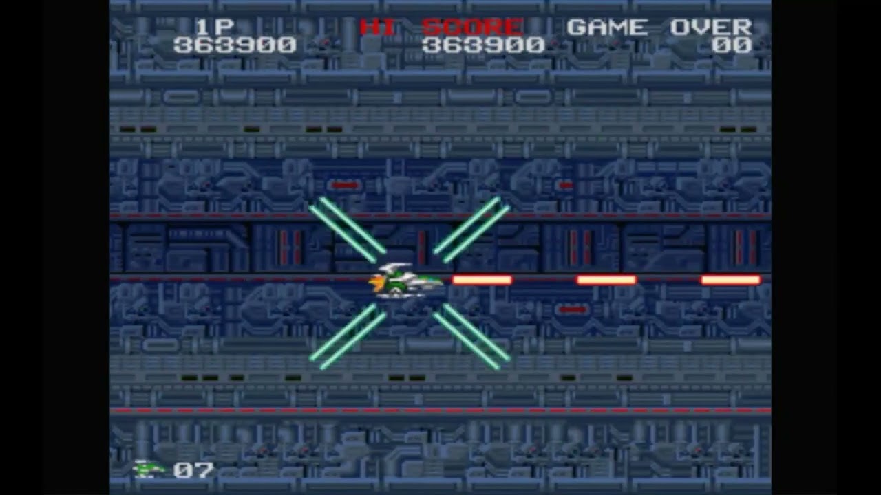 Super Nintendo Snes 16 bit Darius Twin Stage D