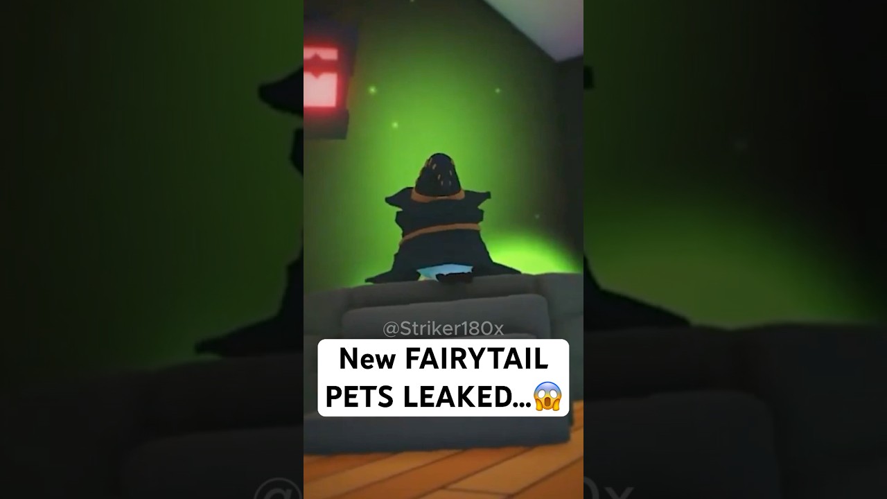New Fairytail Egg PETS Just Got LEAKED in Adopt Me...😱#roblox #adoptme