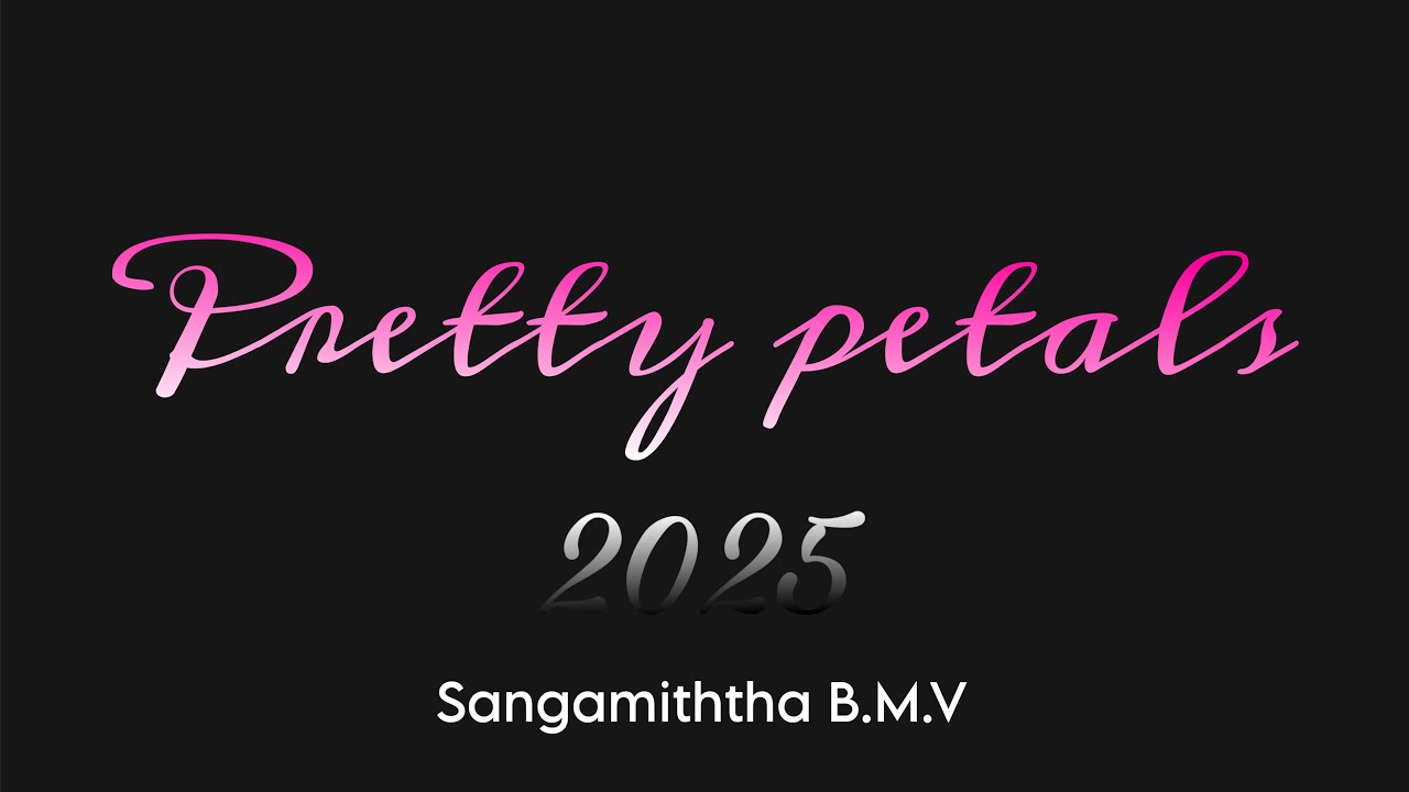 Pretty petals 2025 | Annual Get Together | SANGAMITHTHA B.M.V OLD GIRLS COMMUNITY ❤️