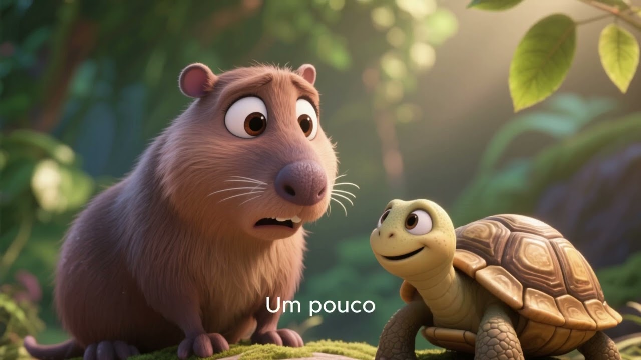 O Silêncio que Aproximou Amigos: A Descoberta de Nina na Floresta