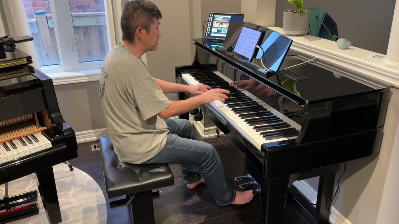 Entrance to Infinity Castle piano arr. Animenz ~ Demon Slayer, Garritan CFX / Yamaha N1X