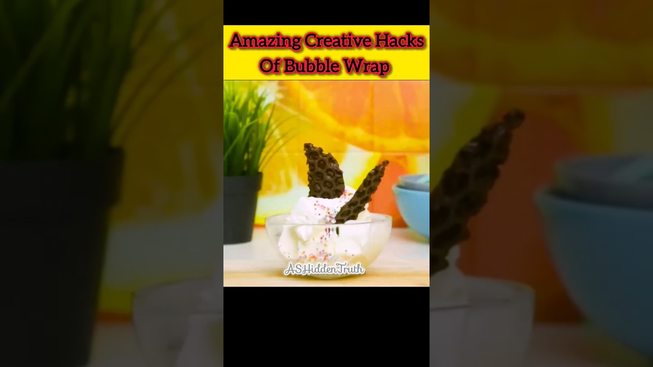 Creative Hacks of Bubble Wrap #shorts #viral #trending #ashiddentruth