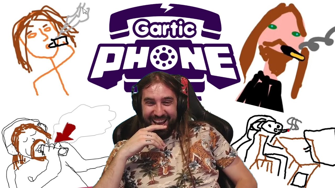 ПРЕСЛИ ПУШИ ВЕЙП! / Gartic Phone