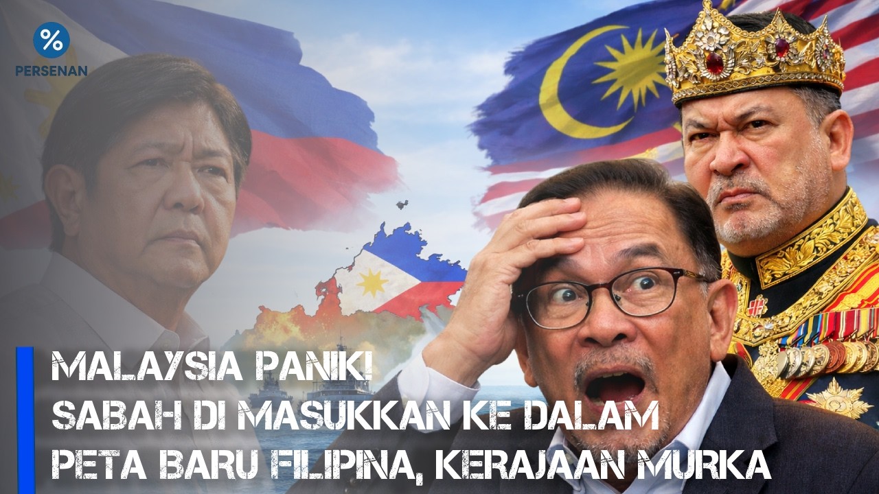 Geger! Filipina Klaim Sabah di Peta Baru, Malaysia Langsung Bereaksi Keras