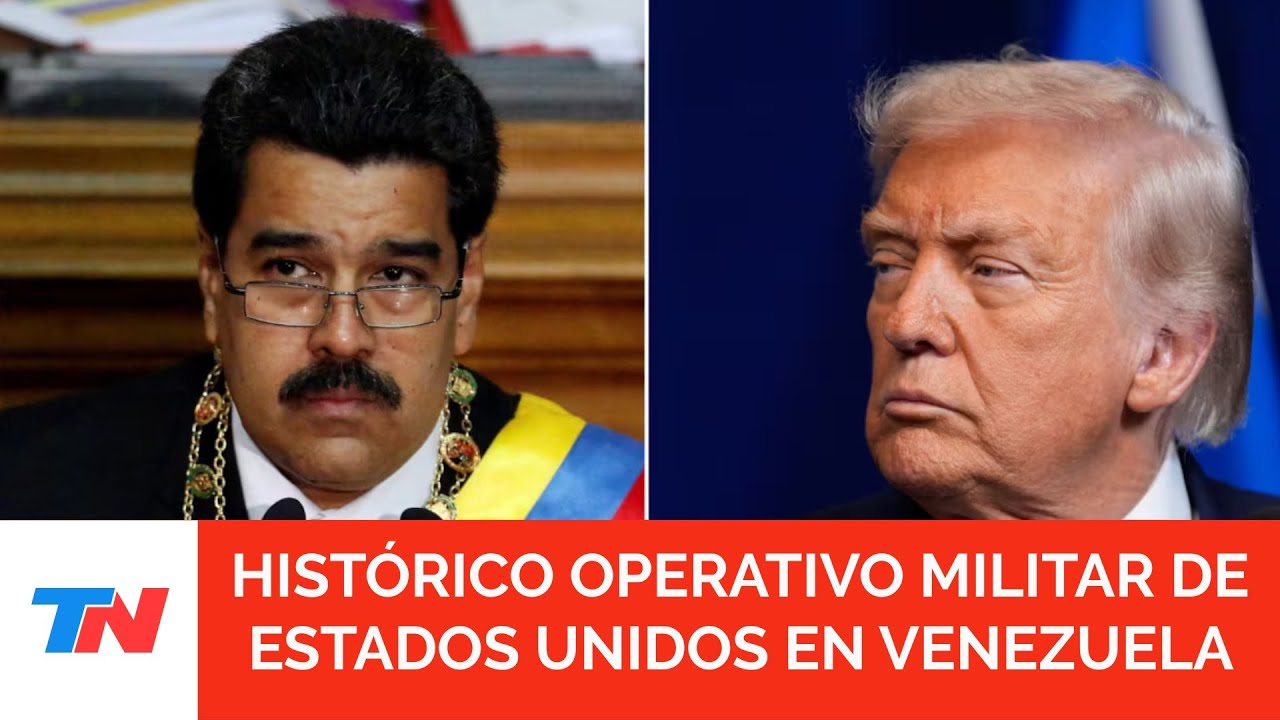 HIST&Oacute;RICO ATAQUE DE ESTADOS UNIDOS A VENEZUELA: TRUMP CONFIRM&Oacute; LA CAPTURA DE MADURO