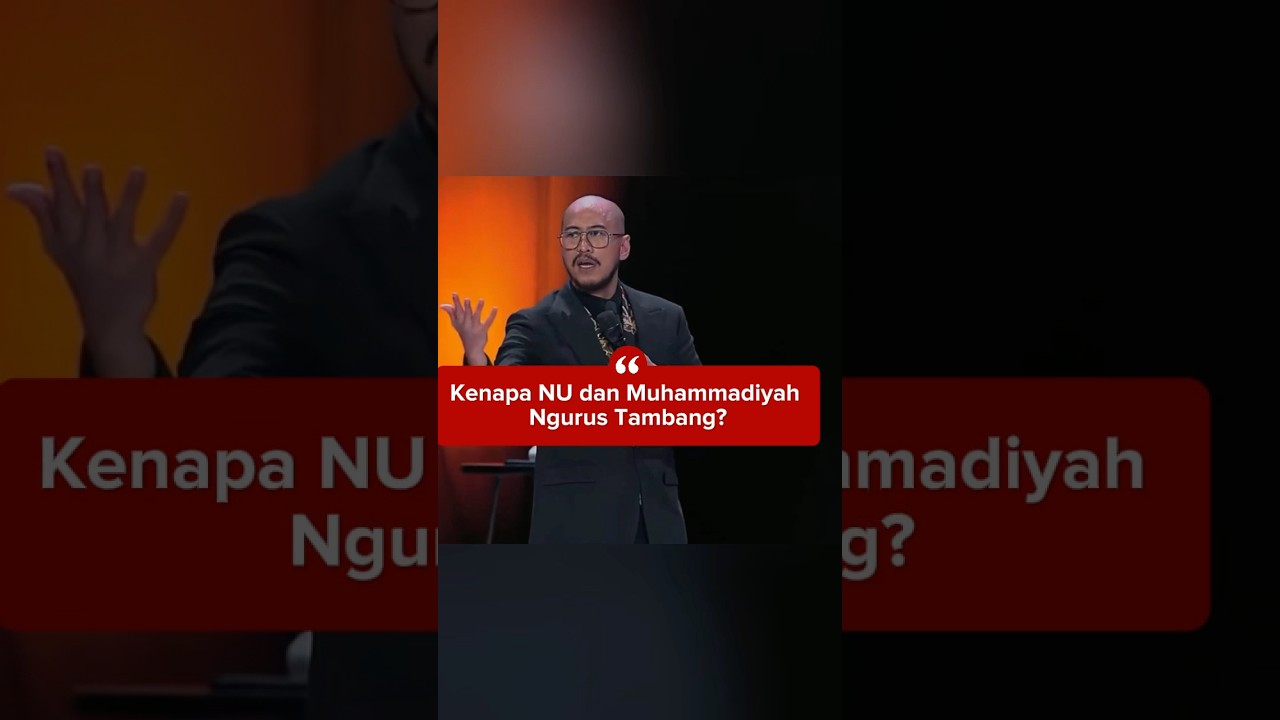Kenapa ormas agama ngurus tambang? 