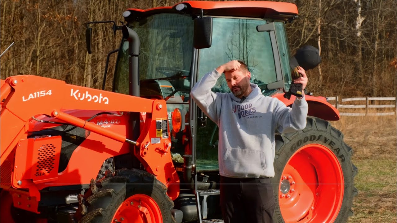 Я думаю о продаже своего Kubota. Обзор Kubota M4D-071