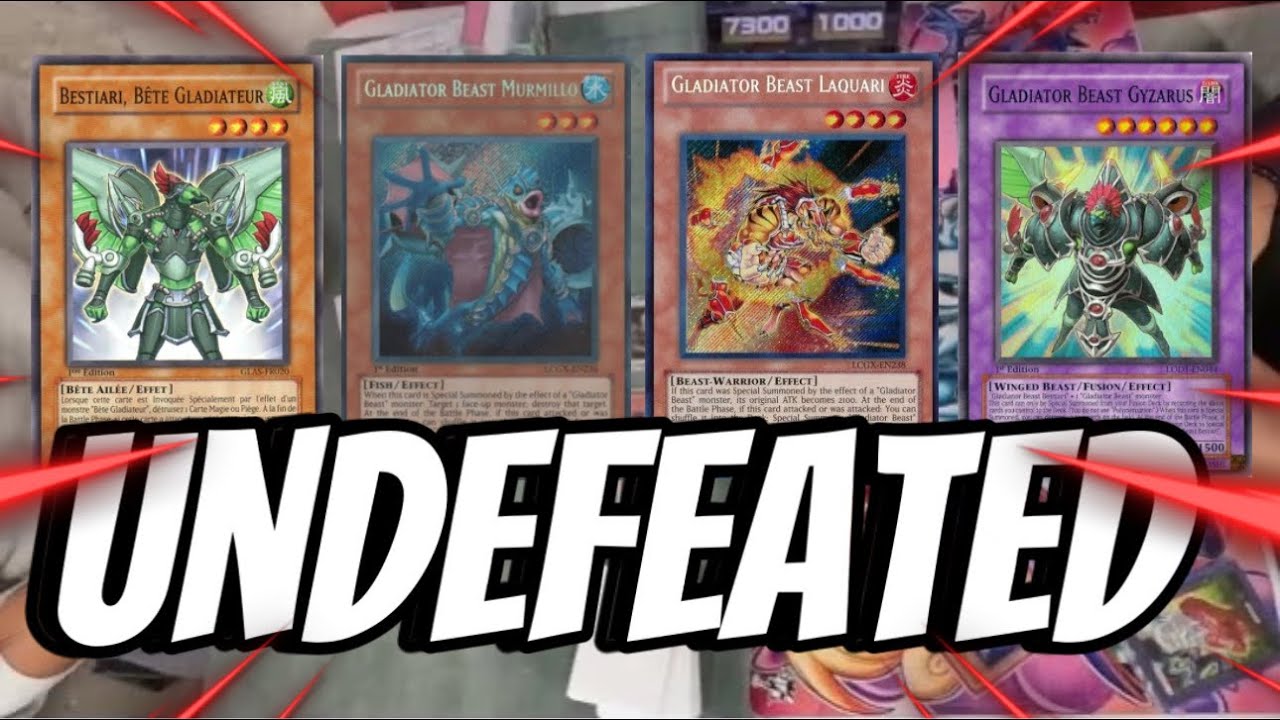 Gladiator beasts are OP?!?! - Edison format #edisonformat #yugioh #yugiohtournament