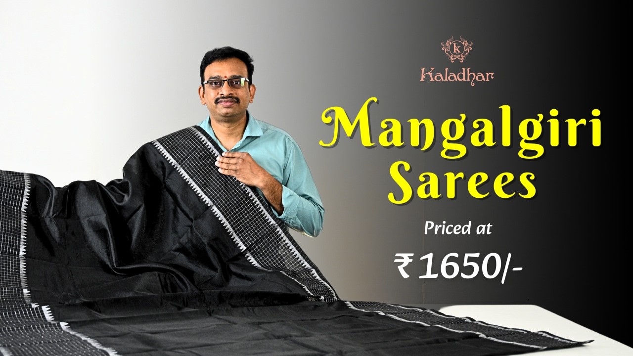 Authentic Mangalagiri Sarees | Kaladhar Sarees and Fabrics