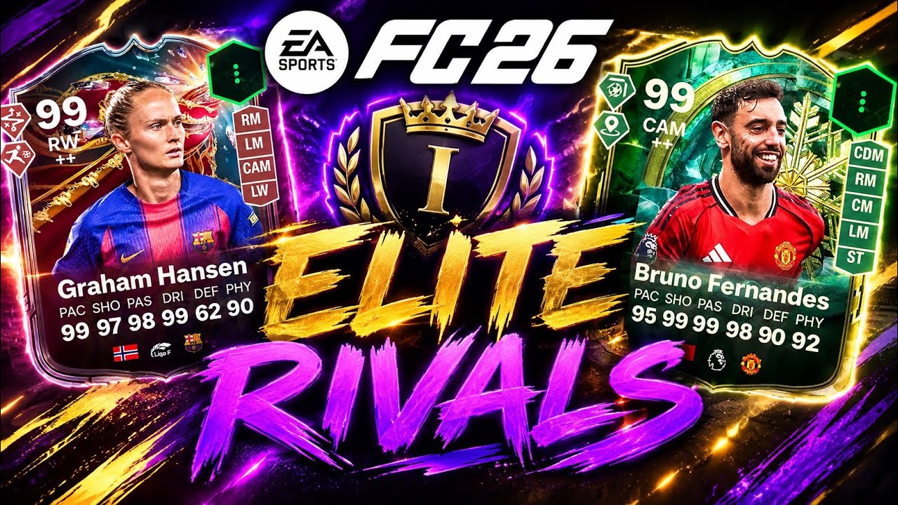 99 BRUNO + 99 HANSEN ARE UNSTOPPABLE! 🤯🔥 | FC 26 ELITE DIVISION
