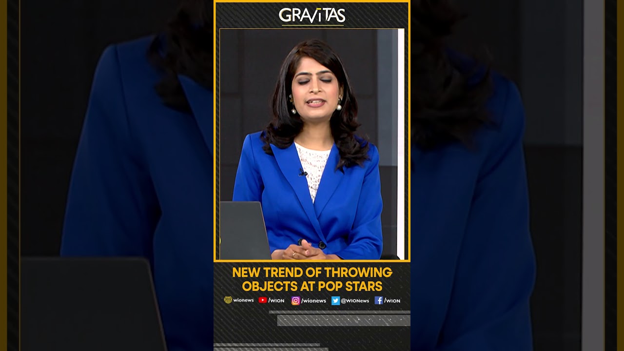 Gravitas: New trend of throwing objects at pop stars?