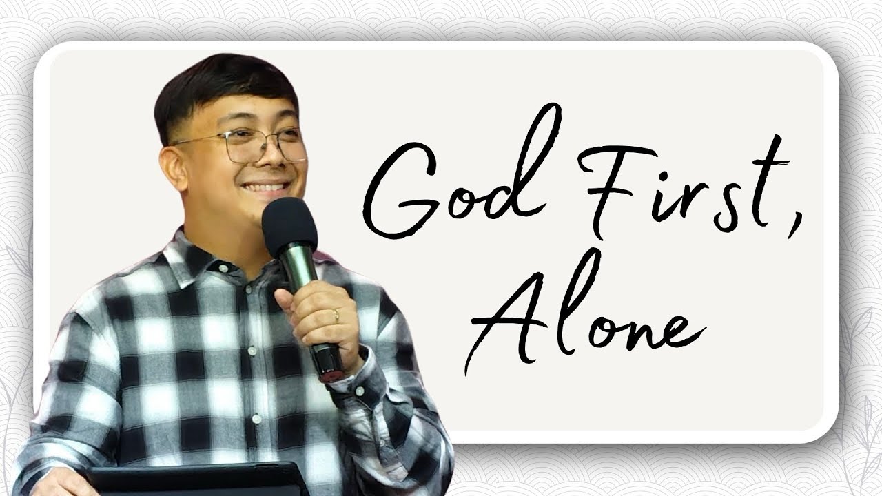 GOD FIRST, ALONE | Ptr. Dondon C. De Torres | January 4, 2026
