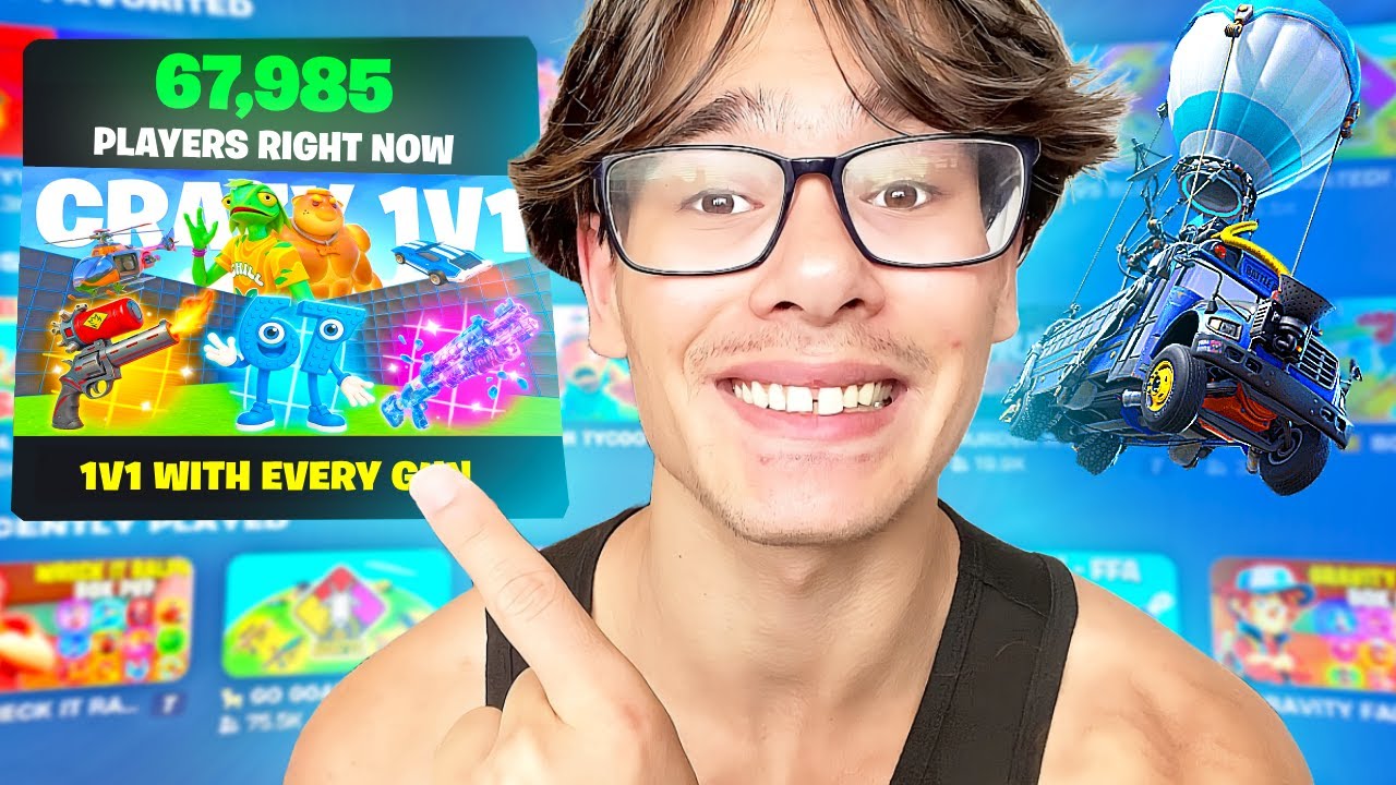 Как создать карту для боя 1 на 1 в Fortnite, если вы новичок! (2026)
