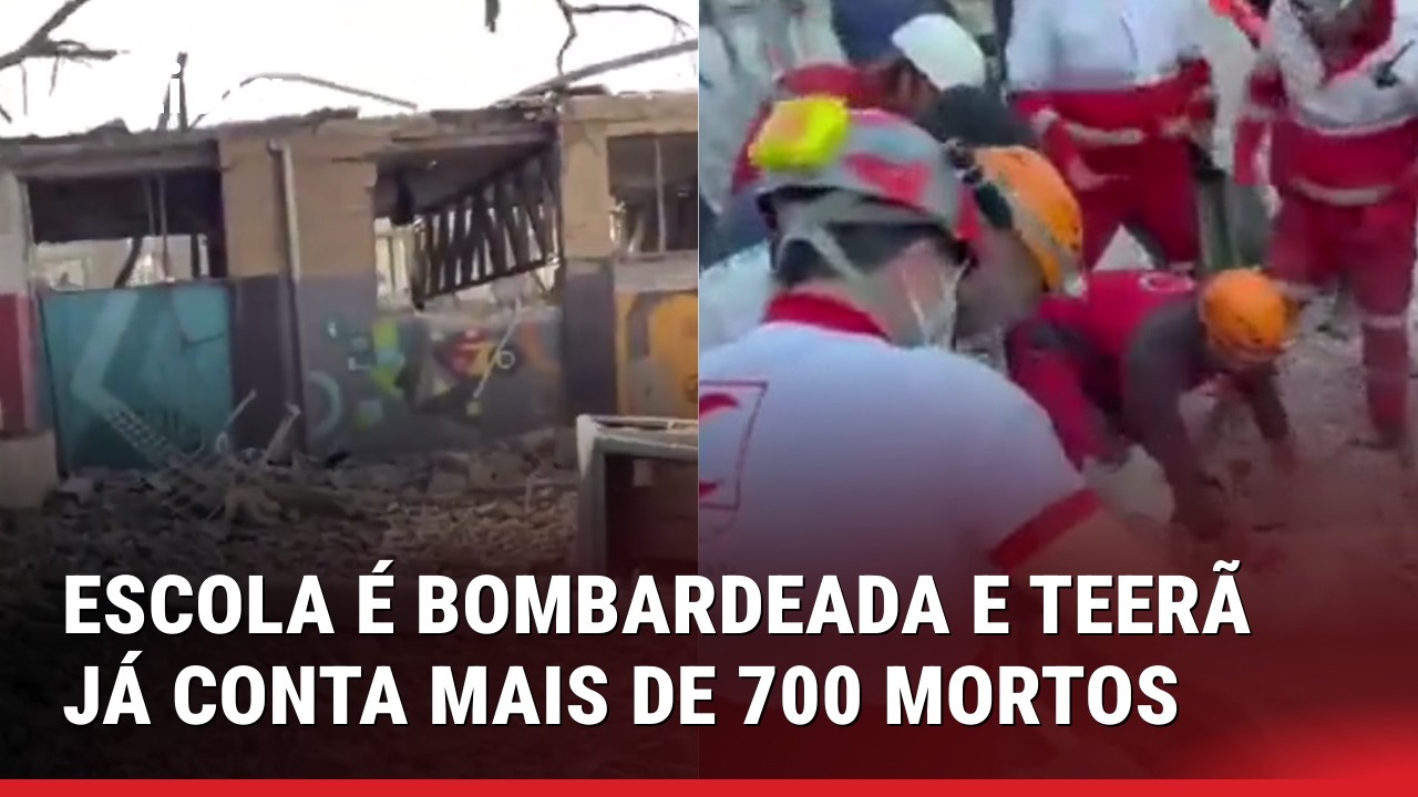 IMAGENS MOSTRAM ESTRAGOS NA CAPITAL IRANIANA, TEERÃ APÓS ATAQUES DE EUA E ISRAEL