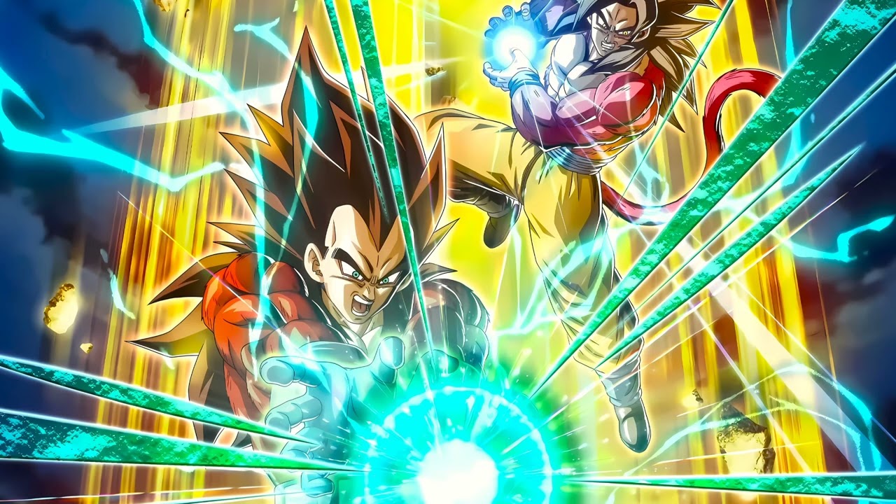 Dragon Ball Z Dokkan Battle: INT LR Super Saiyan 4 Vegeta EX Super Attack OST (Restored HQ)