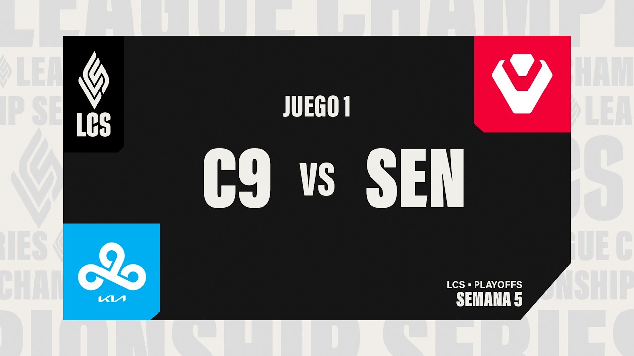 C9 vs SEN | LCS 2026 | PLAY-OFFS | D11 | Partida 1