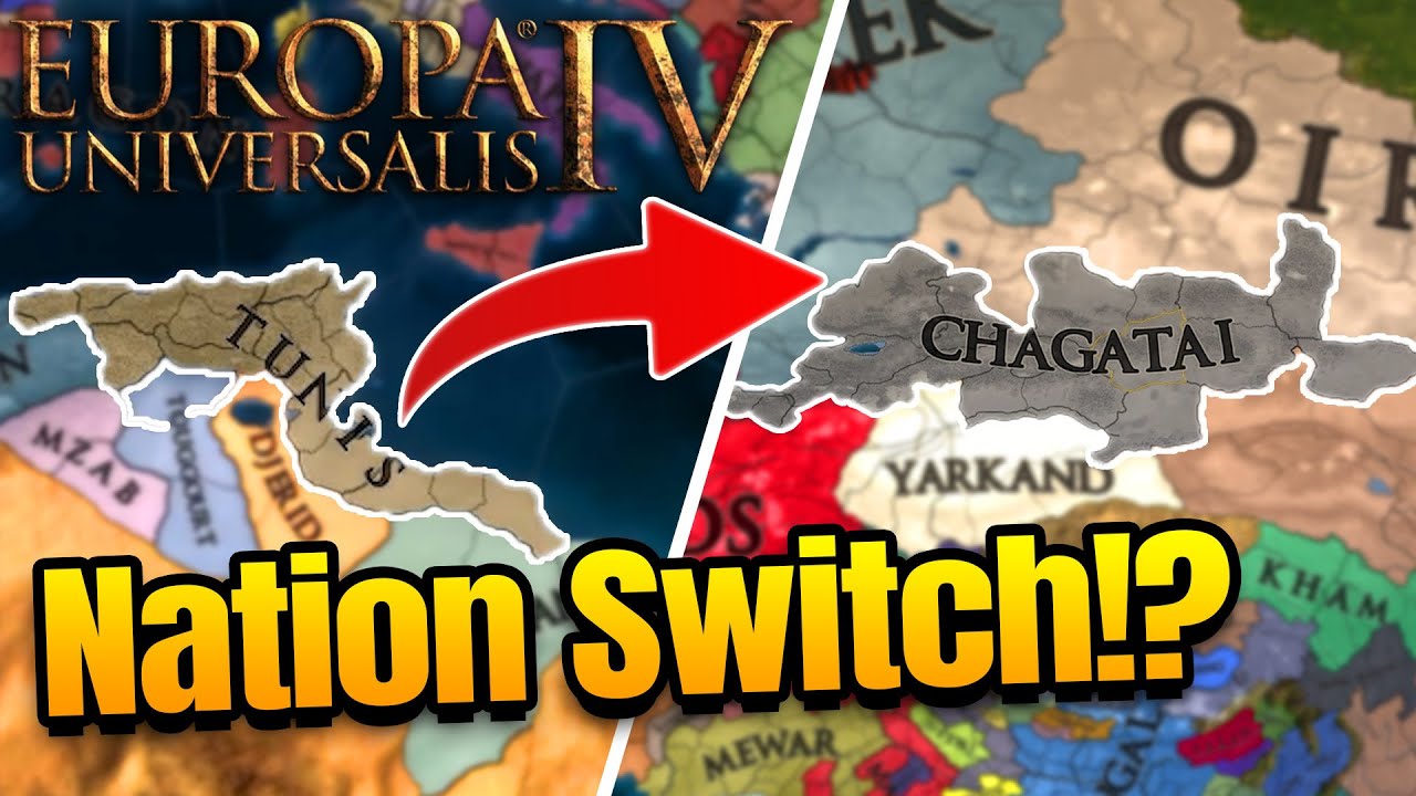 EU4 but I switch nations every ten years...