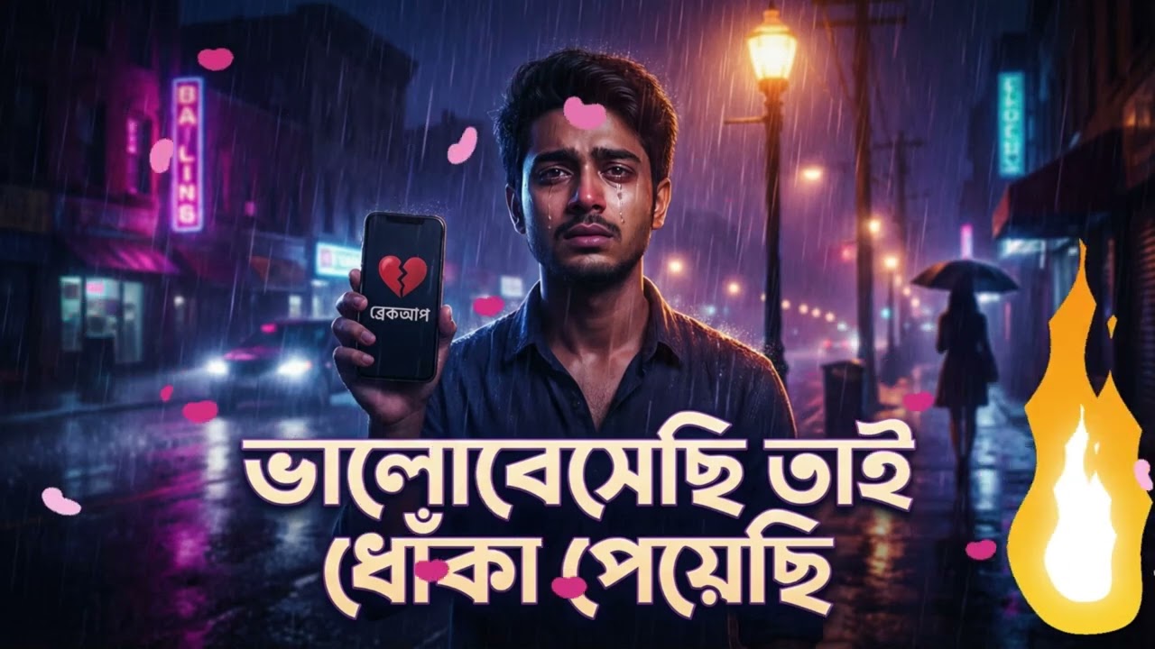 ভালোবেসেছি তাই ধোঁকা পেয়েছি | Bengali Sad Lo-Fi Breakup Song