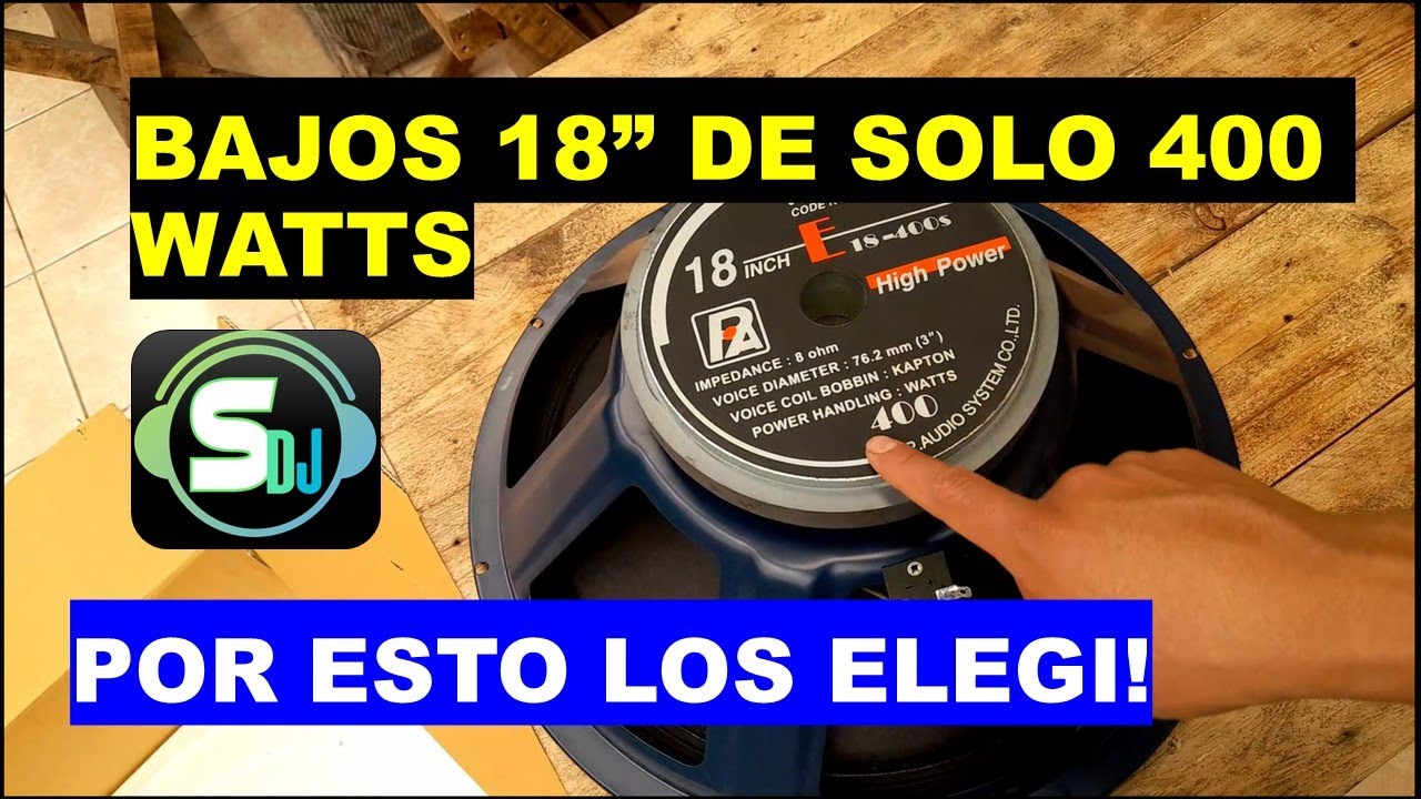 🔊💥ASI es COMO ELIJO BOCINAS para BAJAS FRECUENCIAS 🔊💥 y NUEVAS ADQUISICIONES con SPECTRUM DJ!!