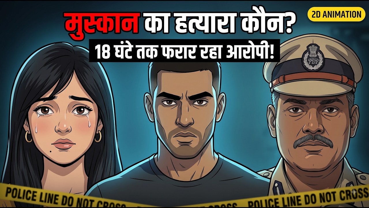 The Tilak Nagar Model Murder &mdash; Delhi's Muskan Mystery | 2D Animatio #Docverse