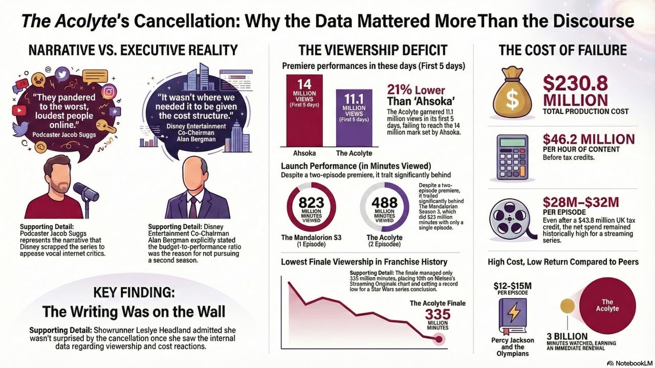 The Financial Reality Behind The Acolyte Cancellation