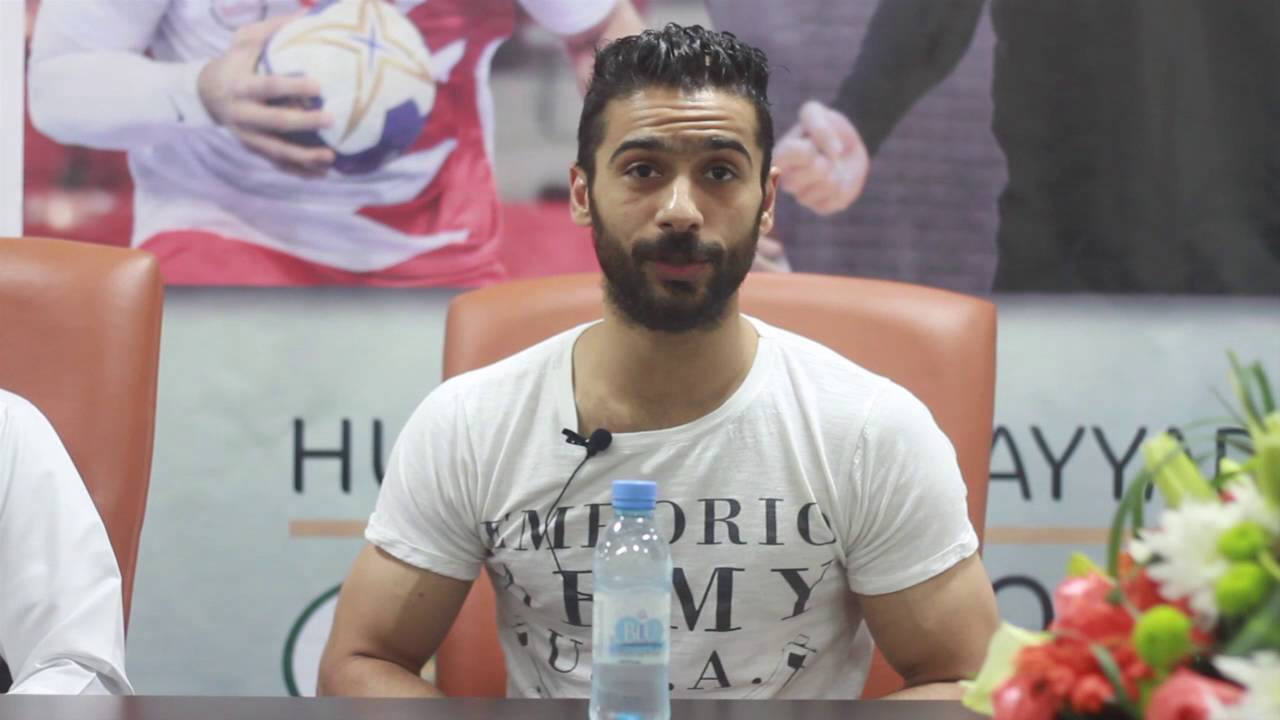 الذهب للذهب  توقيع اللاعب حسين الصياد