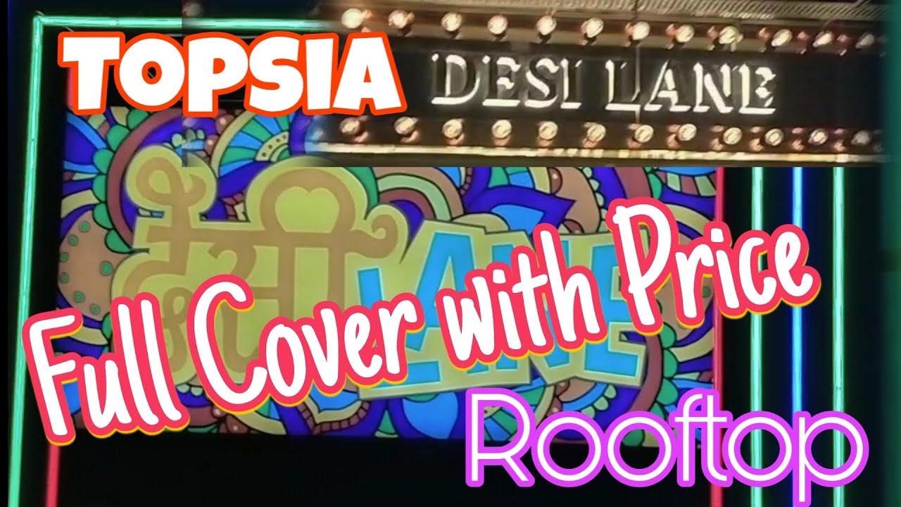 Desi Lane Topsia || Full view || Full price details