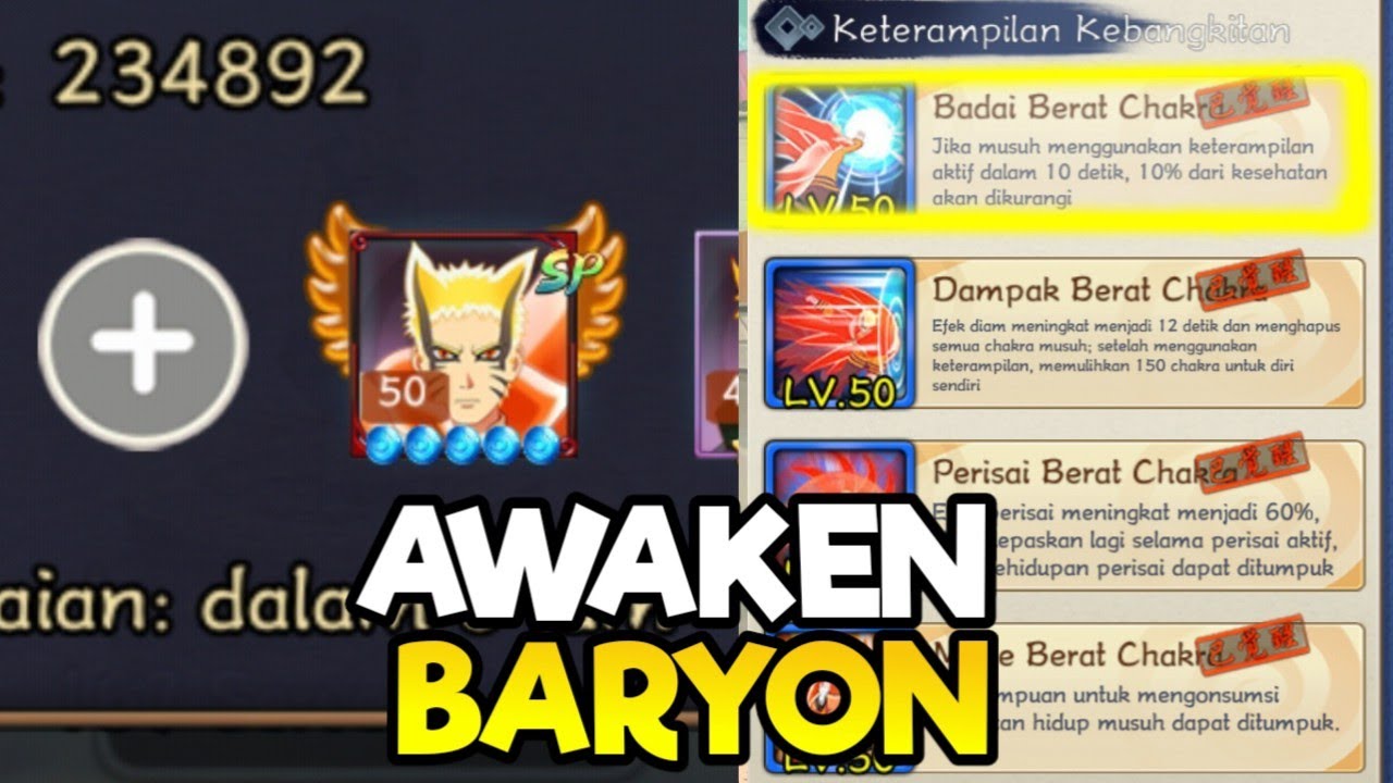 FULL AWAKEN BARYON SIAP MEMBANTAI (KALI) - Ninja World War 2 CN (x7games)