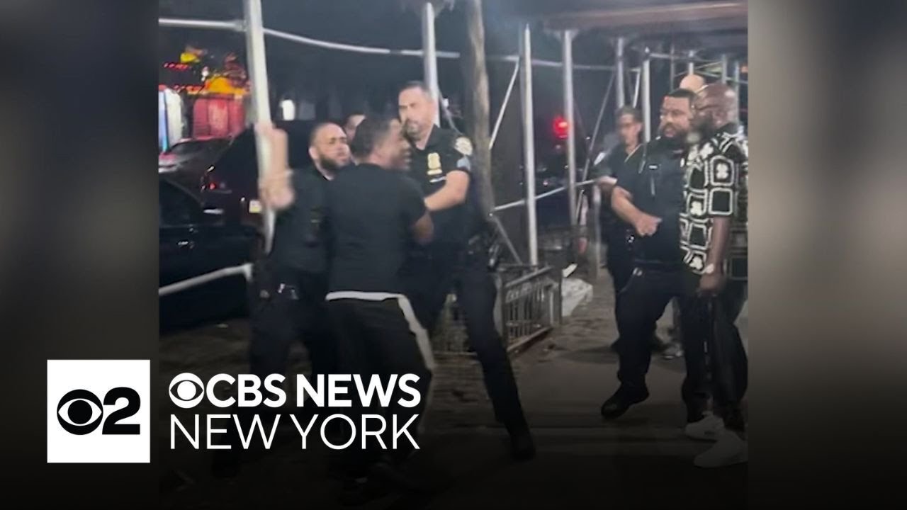 Video shows confrontation between NYPD officers, Bronx father after noise complaint