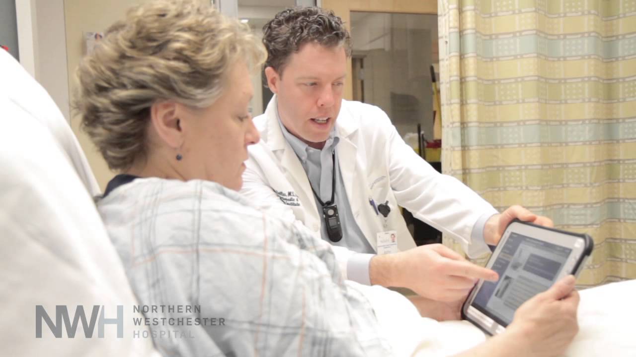 ► Bedside Tablet at Northern Westchester Hospital: Services at Your Fingertips