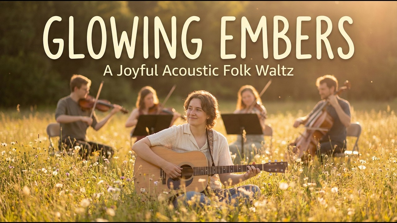 Glowing Embers | A Joyful Acoustic Folk Waltz