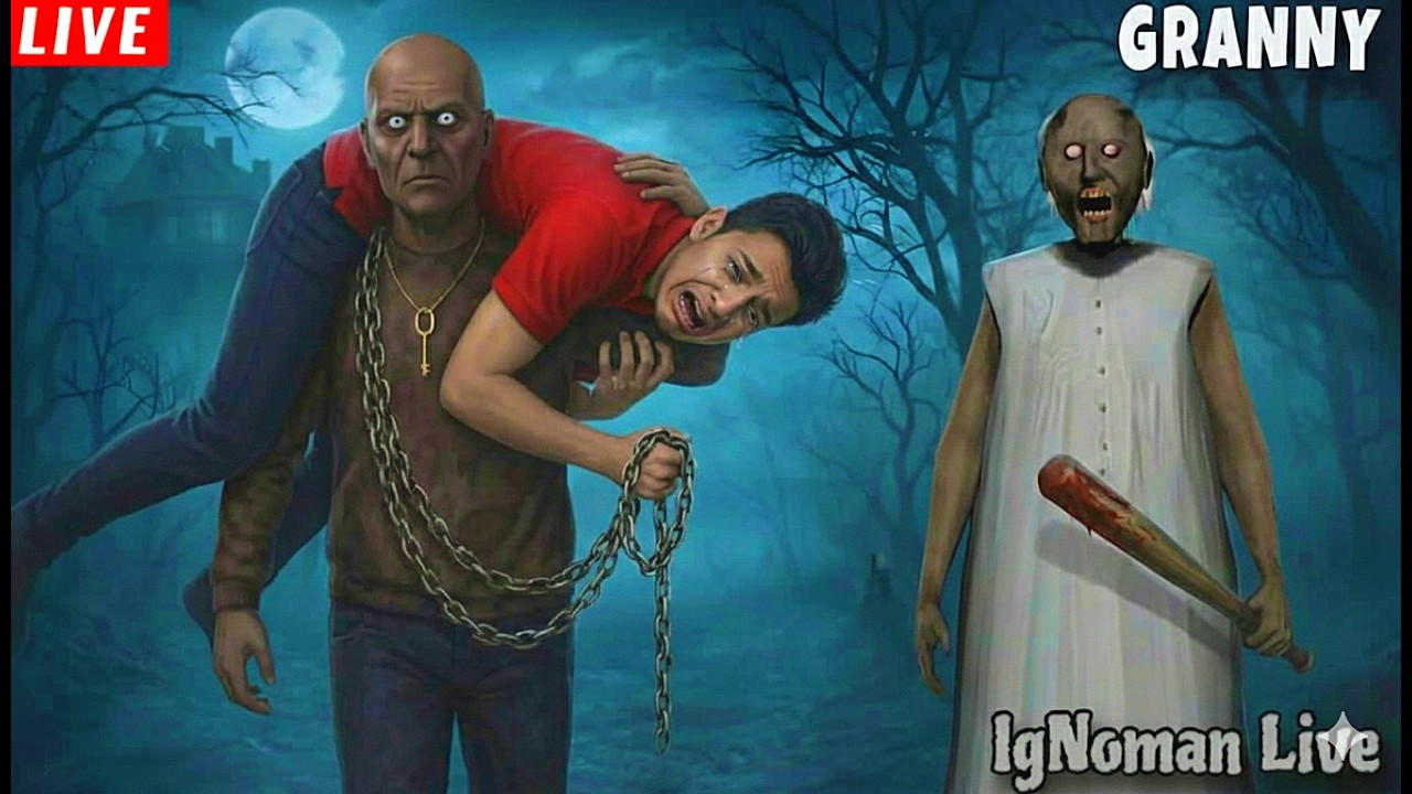 🔥LIVE GRANNY LEGACY 😱 Escape Horror | IG Noman Live Gameplay