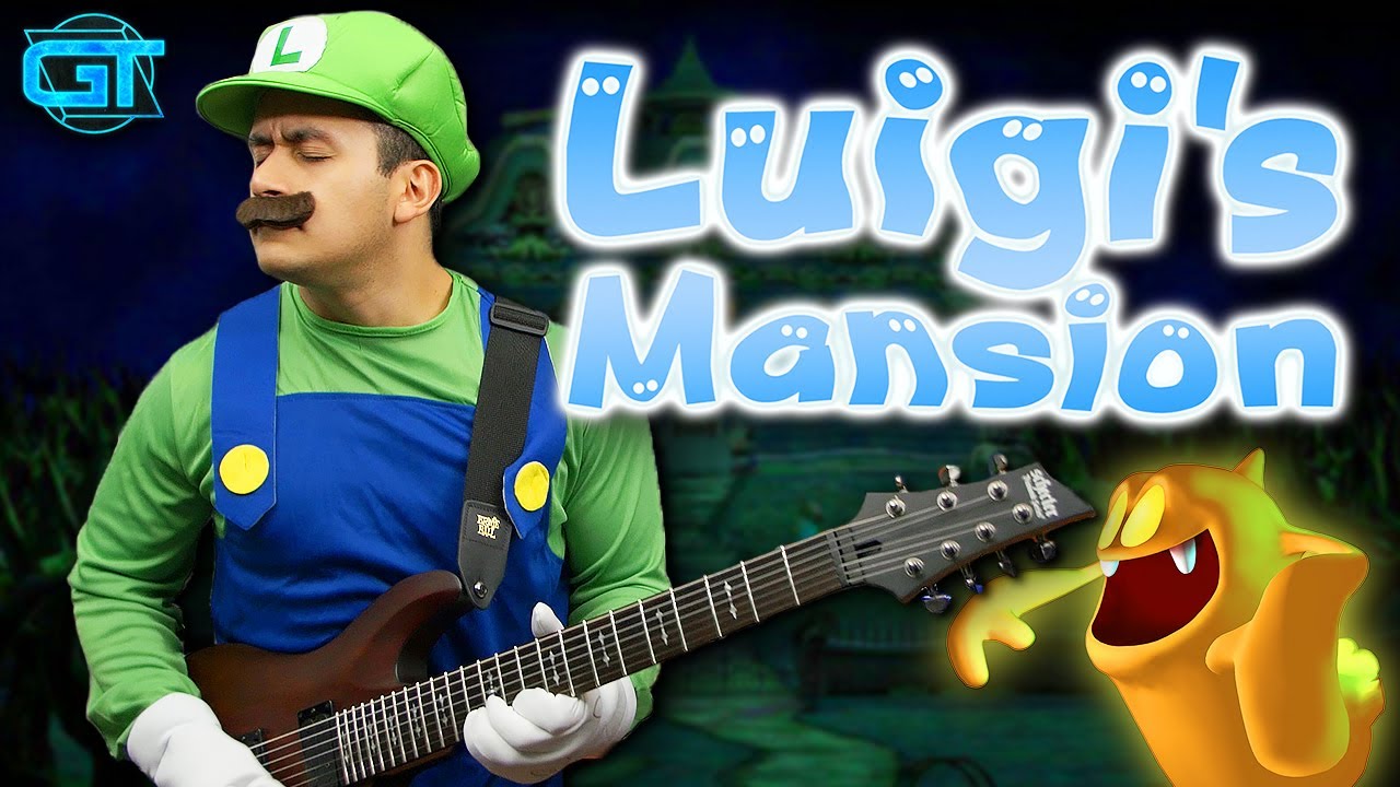 Luigi's Mansion Theme Guitar Cover - SPOOKY DJENT | Gerry Trevino