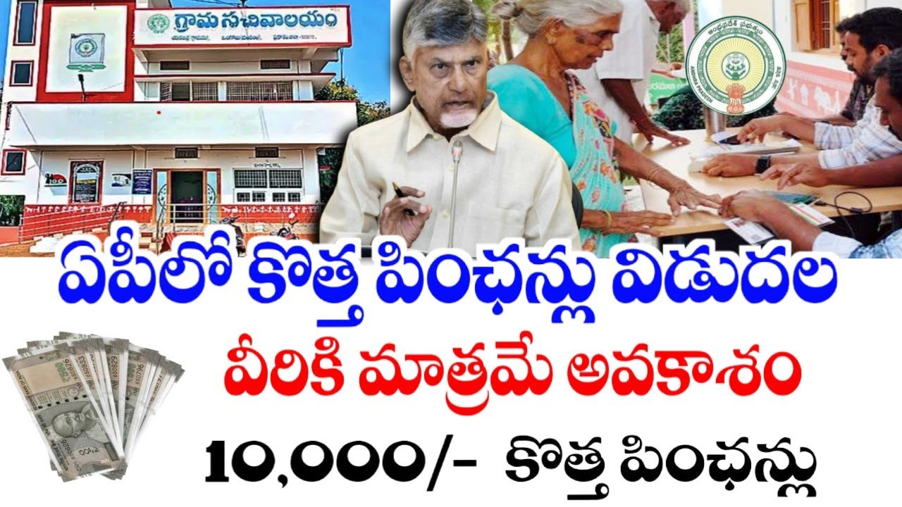 ఫిబ్రవరి నెలలో కొత్త పింఛన్లకు అప్లికేషన్స్|Ap new pensions latest news|ap february pensions list|