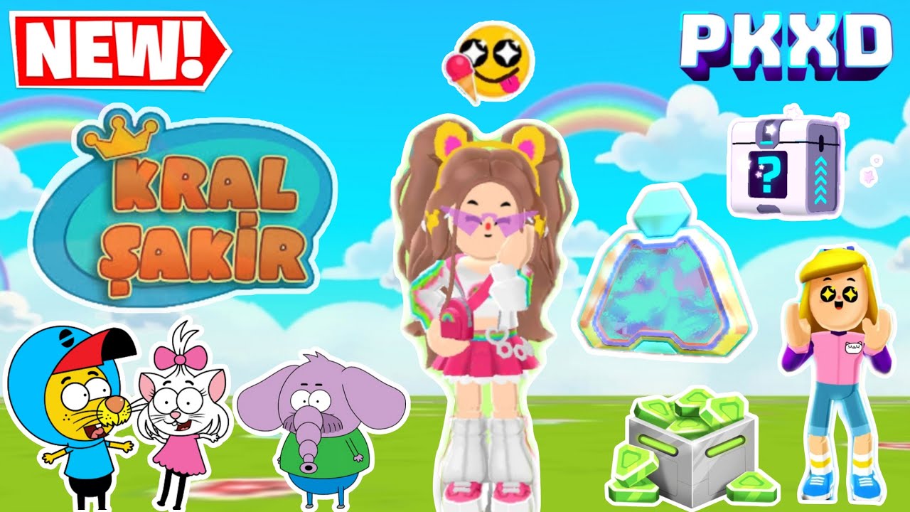 PKXD KRAL ŞAKİR GÜNCELLEMESİ GELDİİİ🌈