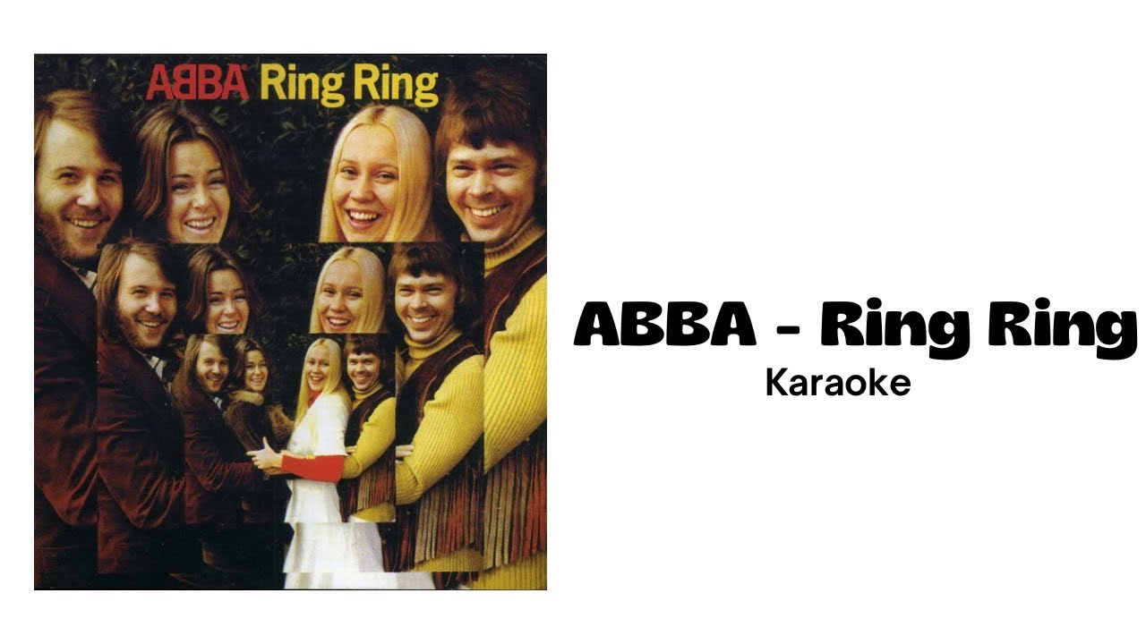 ABBA - Ring Ring (English Version) - Karaoke