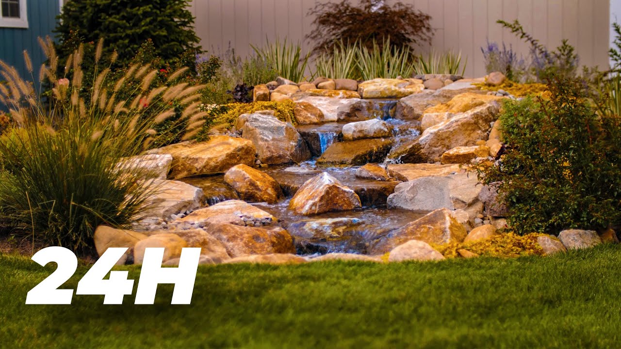 Можно ли построить водопад менее чем за 24 часа? | Patio Falls Deluxe