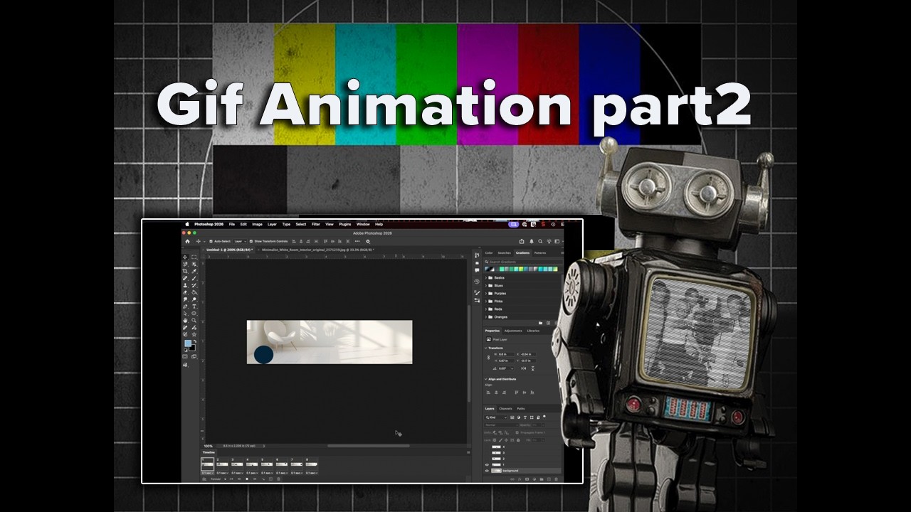 Animation in Photoshop part2