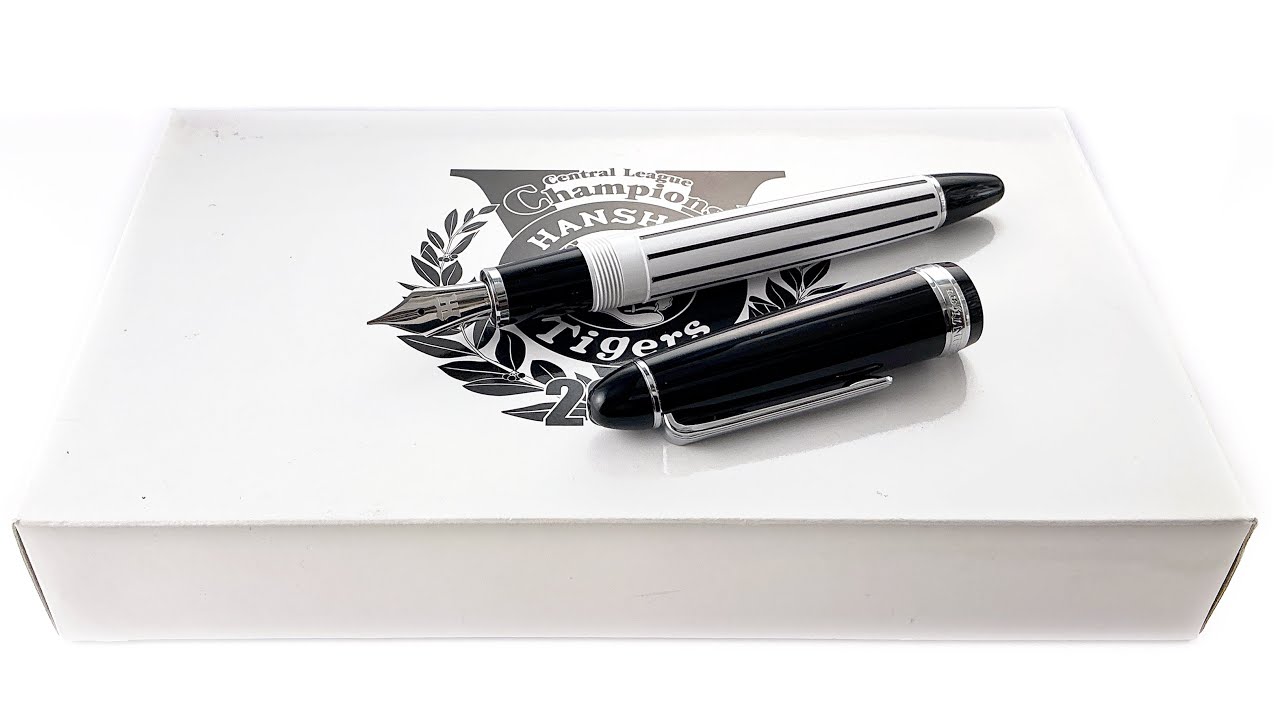 Обзор перьевой ручки Sailor, LE 2003, “Hanshin Tigers”