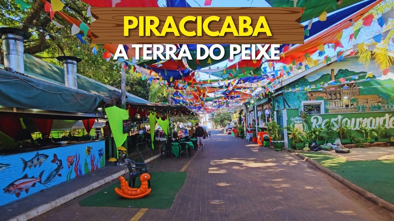 PIRACICABA SP: Uma cidade de sabor e história em SÃO PAULO - com Tati Marmon 