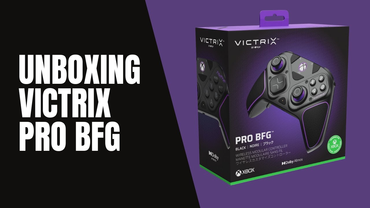 Victrix Pro BFG - unboxing i prezentacja
