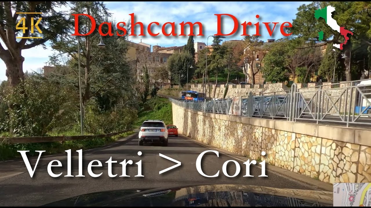 Scenic Drive, Italy [Velletri ⩾ Cori] January 2021 | 10:00 | ⛅