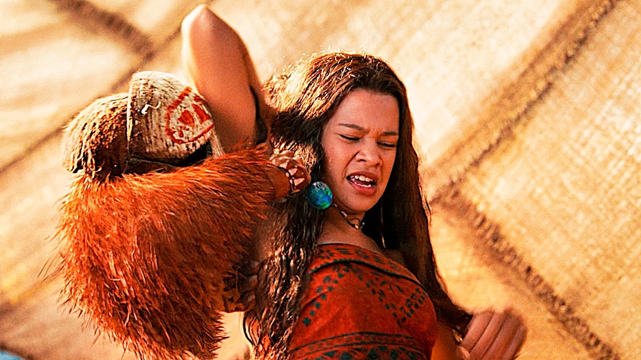 Moana | Maui and Moana vs Kakamora Fight Scene Recap
