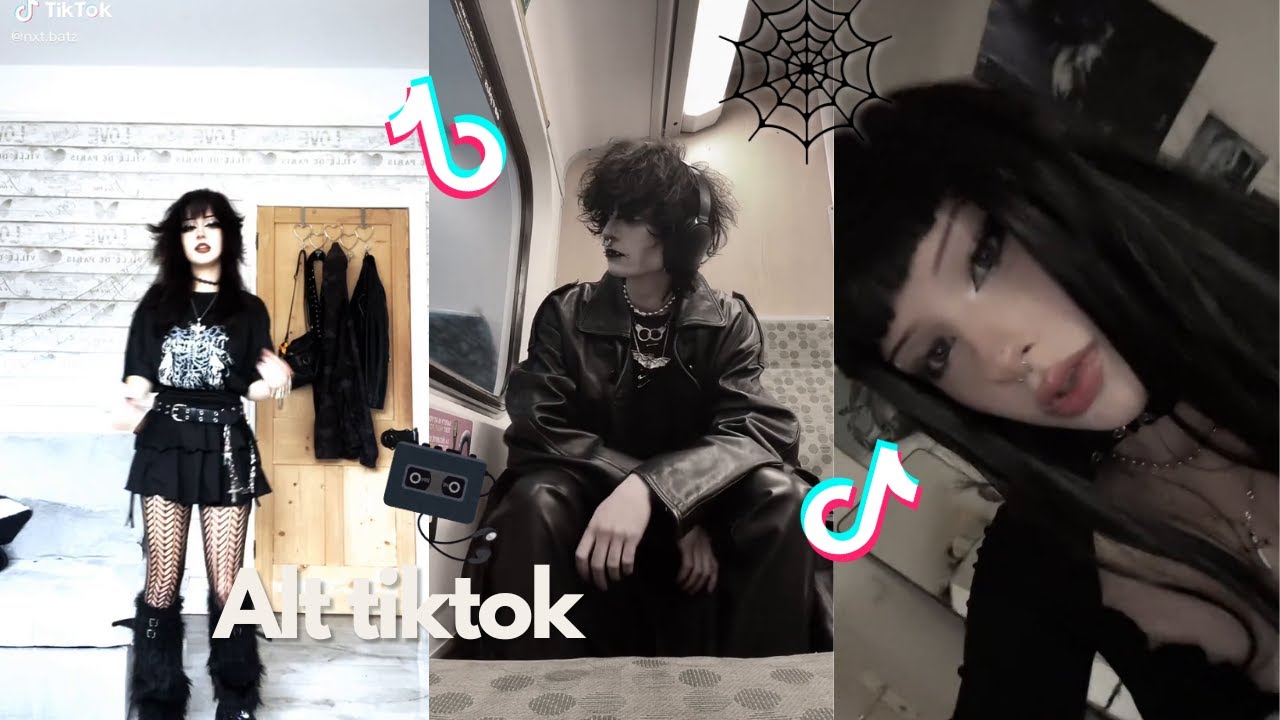 Alt tiktok compilation 17 🥀⛓️ #alt #goth #alternative #grunge #gothic