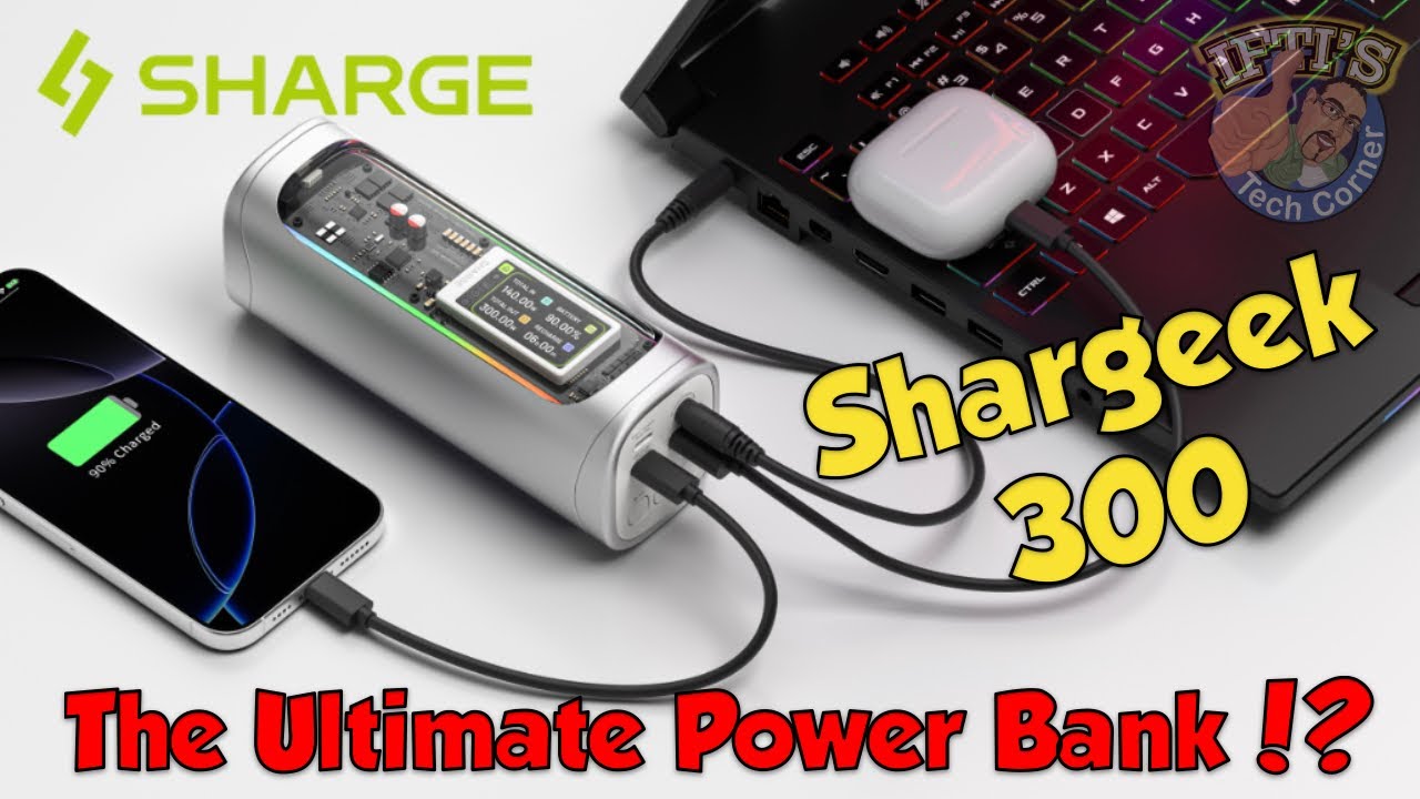 Sharge Shargeek 300 - The Ultimate Power Bank with 300w output! - REVIEW