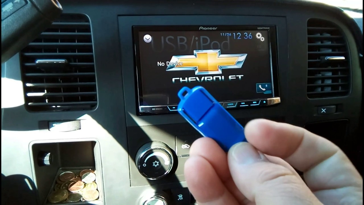 How to play usb video on pioneer 4800BS