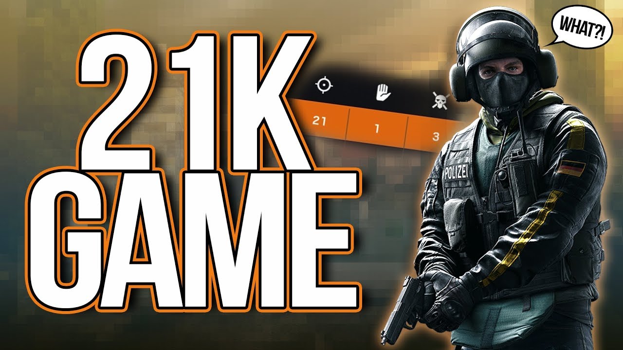 21k Ranked Game | Rainbow Six Siege